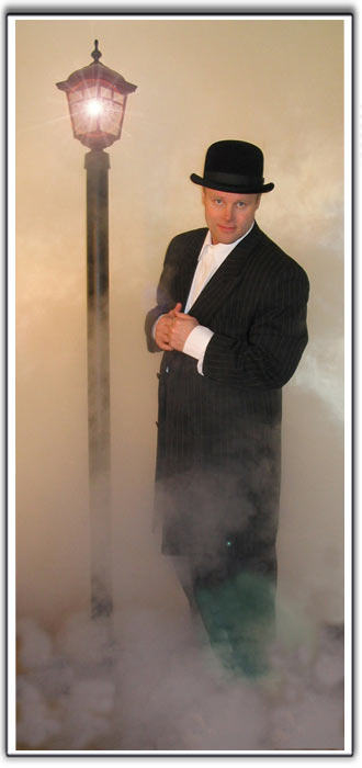 corporate christmas magician